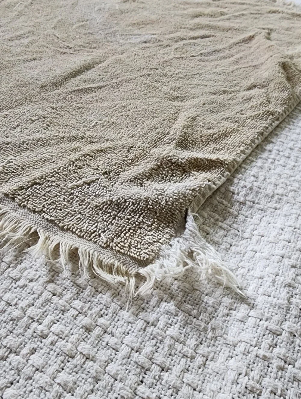 Vintage Cannon Mushrooms Hand Towel